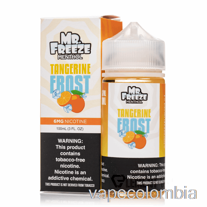 Vape Desechable Mandarina Frost - Mr Frozen - 100ml 0mg